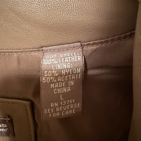 Valerie Steven’s Leather Coat - Picture 3 of 3